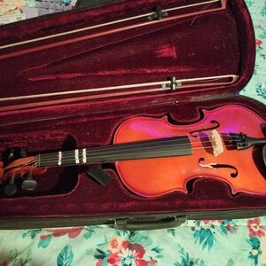 Elegant Violin with Case